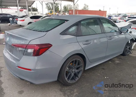 2025 Honda Civic Sport из США, поврежденный, VIN 2HGFE2F57SH584584